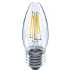LED kaarslamp E27 4,5W 827 filament helder