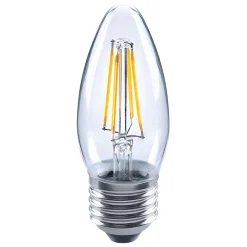 LED kaarslamp E27 4,5W 827 filament helder