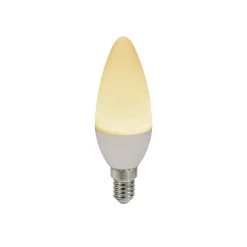 LED kaarslamp E14 4,7W CCT 450lm, smart, dimbaar