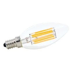 LED kaarslamp E14 5W filament helder 827 dimbaar
