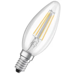 LED kaarslamp E14 4W filament 2.700K 3 per set