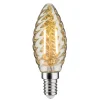 LED kaarslamp E14 2,6W 2.500K goud gedraaid