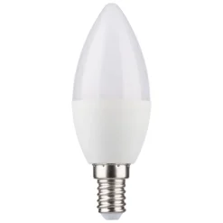 LED kaarslamp E14 5,5W 2.700K set 3+1 470lm mat