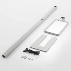 LED kantoor vloerlamp Nelus Neo, dimmer en sensor