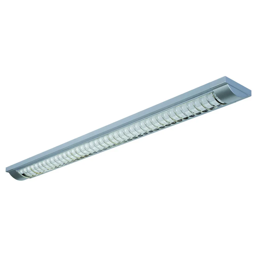 LED kantoorverlichting 444 met G13/T8, zilver
