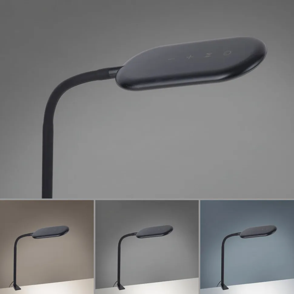 LED klemlamp Kelly, CCT, dimbaar