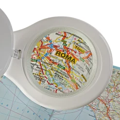 LED klemlamp MAULmakro, wit, hoogte 50 cm