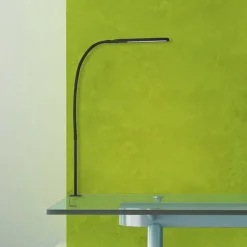 LED klemlamp Servo, dimbaar, CCT, zwart