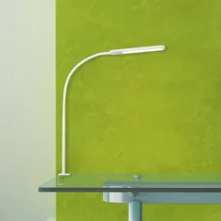 LED klemlamp Servo, dimbaar, CCT, wit