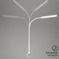 LED klemlamp Servo, dimbaar, CCT, wit