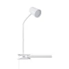 LED klem-tafellamp Adda wit 3-traps dimbaar