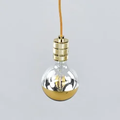 LED kopspiegellamp E27 7W goud