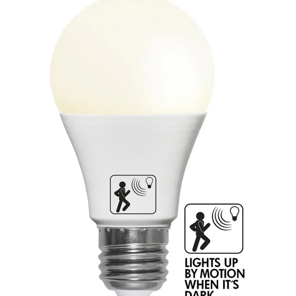 LED lamp A60 E27 4,8W 2700K met bewegingsmelder