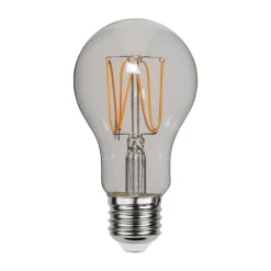 LED lamp A60 filament E27 3,8W 1800K dimbaar