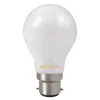 LED lamp, B22, 7 W, 827, mat, niet dimbaar