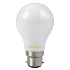 LED lamp, B22, 7 W, 827, mat, niet dimbaar