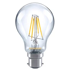 LED lamp B22 A60 filament 4,5W 827, helder