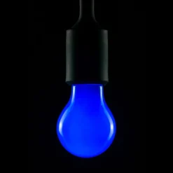 LED lamp, blauw, E27, 2 W, dimbaar