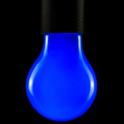 LED lamp, blauw, E27, 2 W, dimbaar
