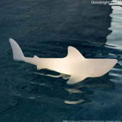 LED lamp BOBB de haai, drijfbaar, RGBW