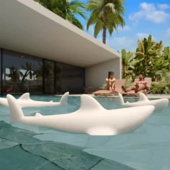 LED lamp BOBB de haai, drijfbaar, RGBW