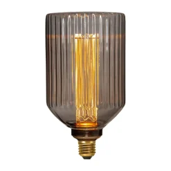 LED lamp Decoled E27 1W 2.000K rookgrijs