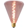 LED lamp Dilly E27 4W 2200K dimbaar, rood getint