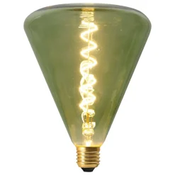 LED lamp Dilly E27 4W 2200K dimbaar, groen getint