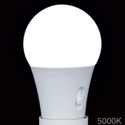 LED lamp E27, 7,3 W, CCT, opaal, 806 lm, dimbaar