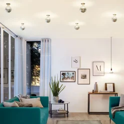 LED lamp E27 827 6.5W hoofdspiegel zilver