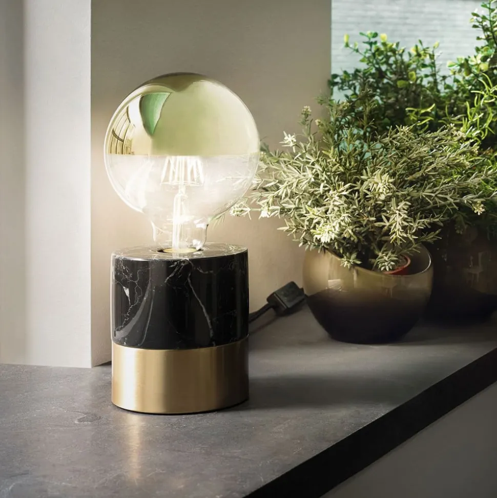 LED lamp E27 827 6,5W hoofdspiegel goud