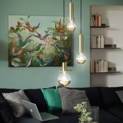 LED lamp E27 827 6,5W hoofdspiegel goud