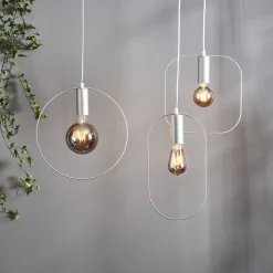 LED lamp E27 A60 Edison 2W Plain Smoke 2.100K