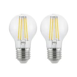LED lamp E27 A60 6,5W 827 3-Step-dimmer 2 per set