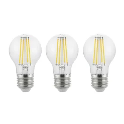 LED lamp E27 A60 6,5W 827 3-Step-dimmer 3 per set