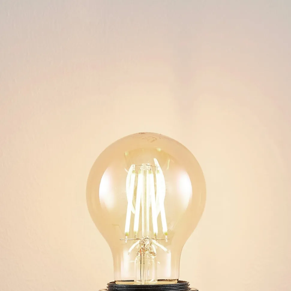 LED lamp E27 A60 6,5W 2.500K amber 3-step-dimmer