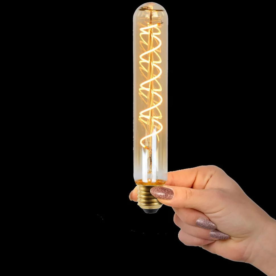 LED lamp E27 buis T32 5W 2.200K dimbaar 20cm