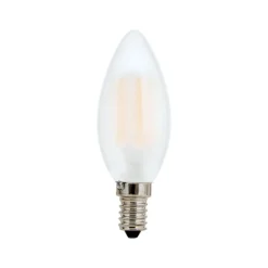 LED lamp E14 C35, mat, 6W, 2700 K, 720 lm, dimbaar