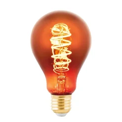 LED lamp E27 filament 4W 2.000K koper bedampt