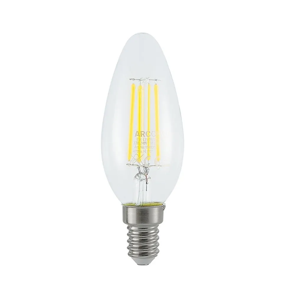 LED lamp E14 filament 4W 2.700K 3-step-dimmer