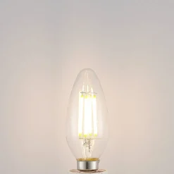 LED lamp E14 filament 4W 2.700K 3-step-dimmer