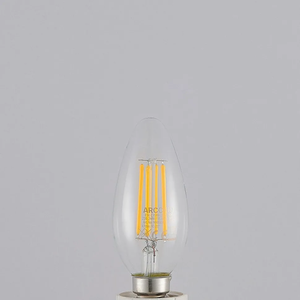 LED lamp E14 filament 4W 2.700K 3-step-dimmer
