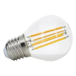 LED lamp E27 G45 4,5W filament helder 827 dimbaar