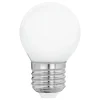 LED lamp E27 G45 4W, warmwit, opaal