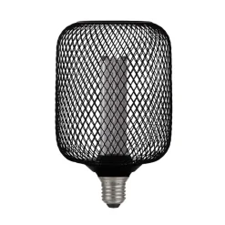 LED lamp E27 Mesh 3,5W 1.800K zwart