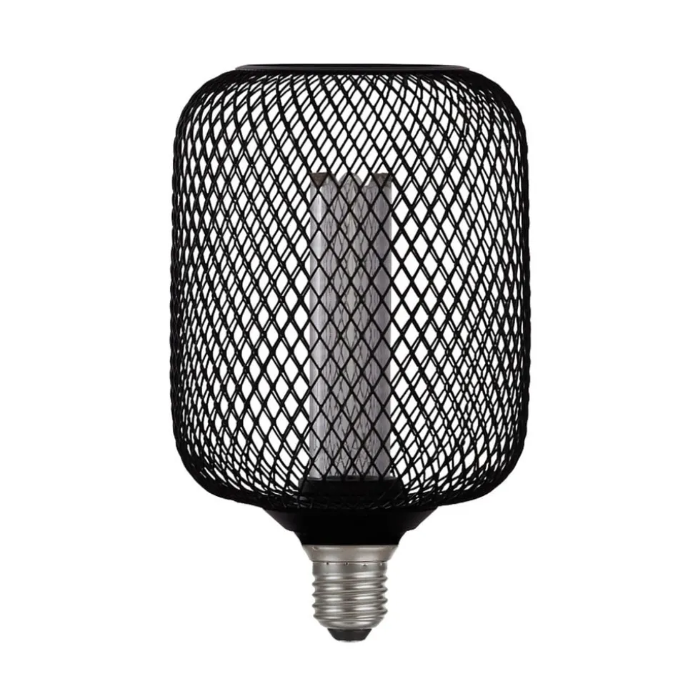 LED lamp E27 Mesh 3,5W 1.800K zwart