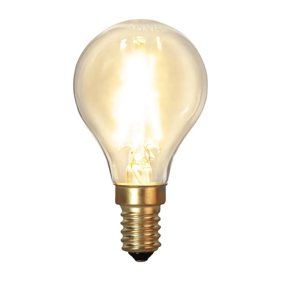 LED lamp E14 P45 filament 1,5W 2.100 K 120 Lumen