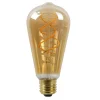 LED lamp E27 ST64 4W 2.200K amber met sensor