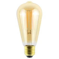 LED lamp E27 ToLEDo RT ST64 6W 825 goud dimbaar