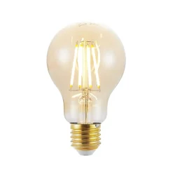 LED lamp E27 6,5W 825 amber 3-Step-dimmer 2/set